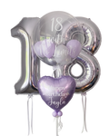 Purple Love Birthday Balloon Bundle