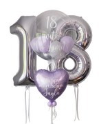 Purple Love Birthday Balloon Bundle