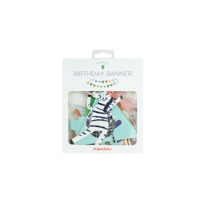 Party Animals "Happy Birthday" Banner