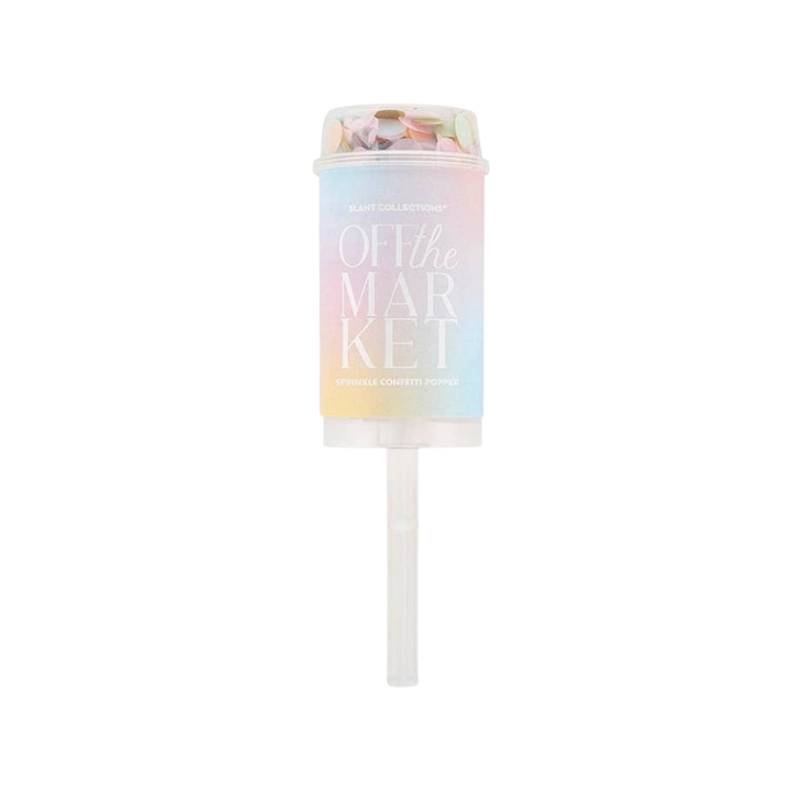 Pink Off Market Party Popper