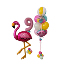 Pink Paradise Pool Party Balloon Bundle