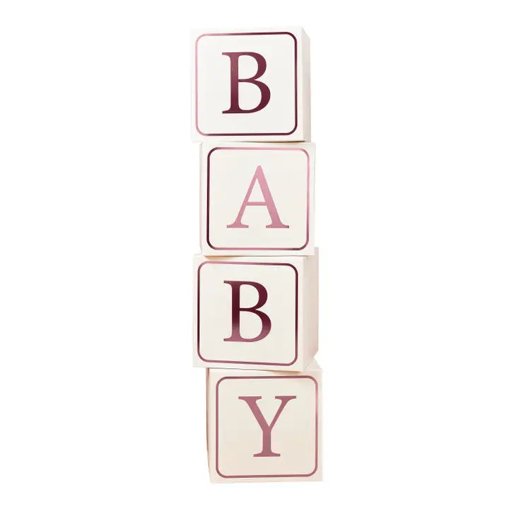 Pink 'Baby' Jumbo Blocks