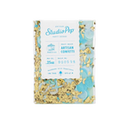 Blue and gold confetti pack poolside theme from Parte Haus party supply store in Bethesda Maryland