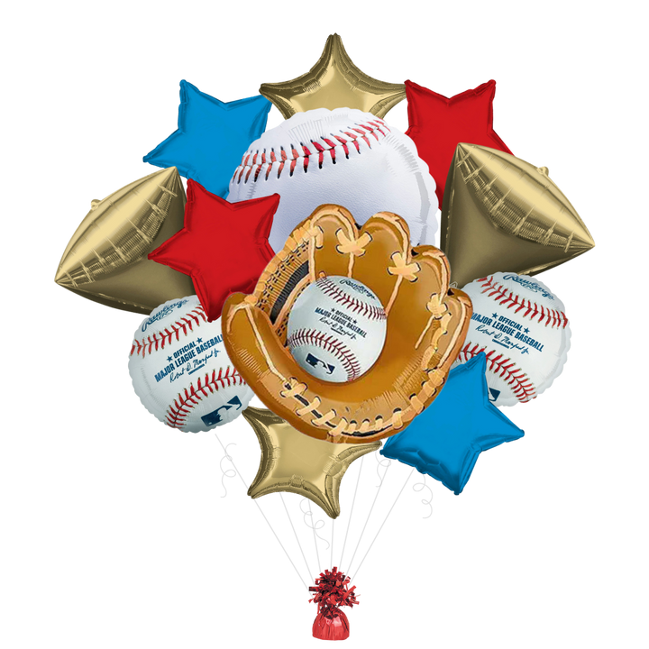Baseball Foil Balloon Bundle