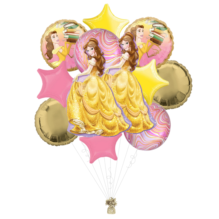 Beauty & The Beast Foil Balloon Bundle