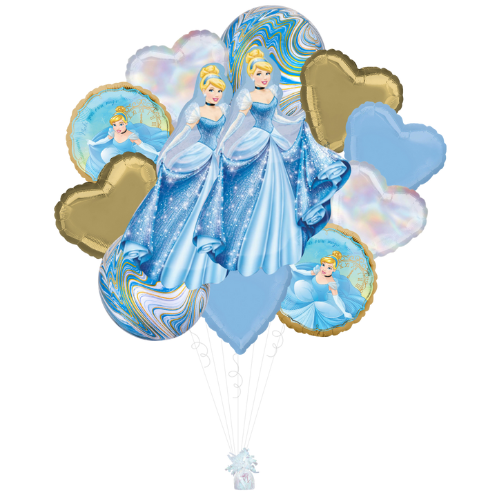Cinderella Foil Balloon Bundle