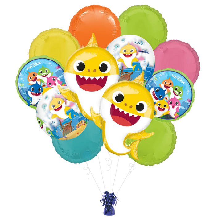 Baby Shark Foil Balloon Bundle