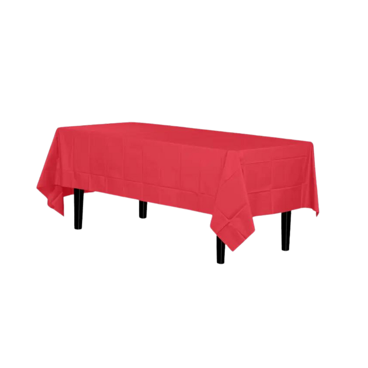 Premium Plastic Table Covers - 6 Colors