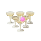 Clear Prosecco Pong game set with pink ball for celebrations from Parte Haus party supply store in Bethesda Maryland