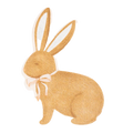 Brown Rabbit Shaped Paper Dinner Napkins