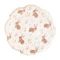 Rabbit Scatter Paper Dinner Plates