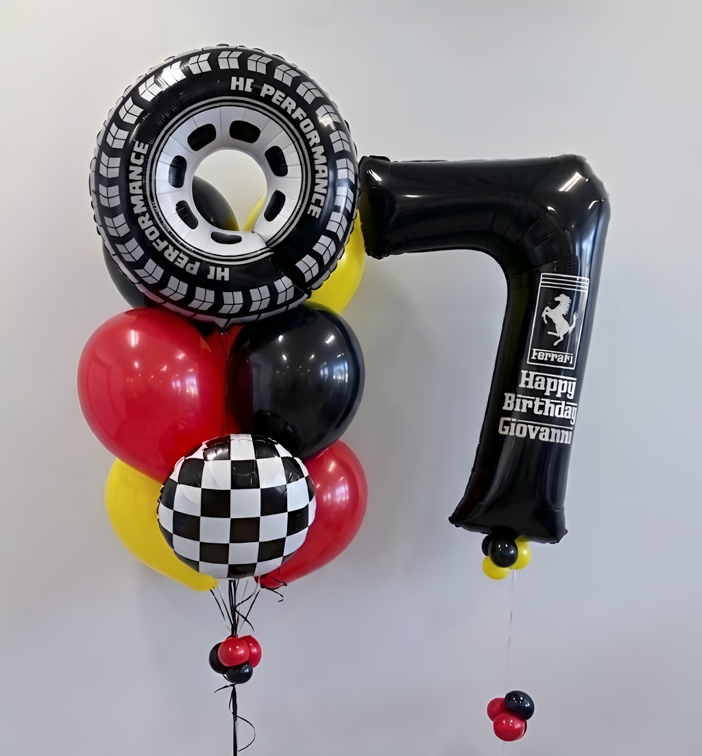 Racing Car Balloon Bundle