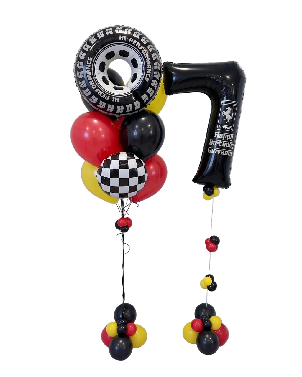 Racing Car Balloon Bundle