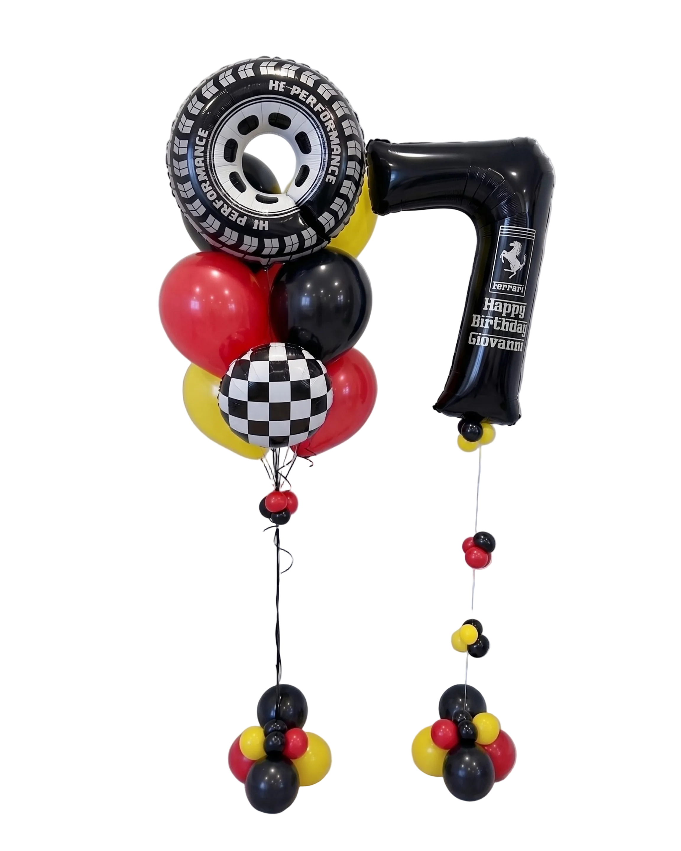 Racing Car Balloon Bundle