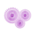 Lavender Rosettes Backdrop Set
