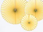 Yellow Gold Edged Rosettes Backdrop Set