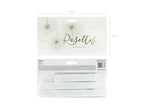 Beige Rosettes Backdrop Set