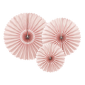 Blush Rosettes Backdrop Set