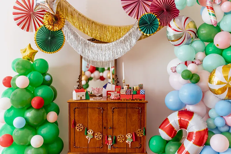 Assorted Circus Theme Rosette Hanging Decoration