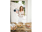 Black, Pink and Cream Rosettes Backdrop Set