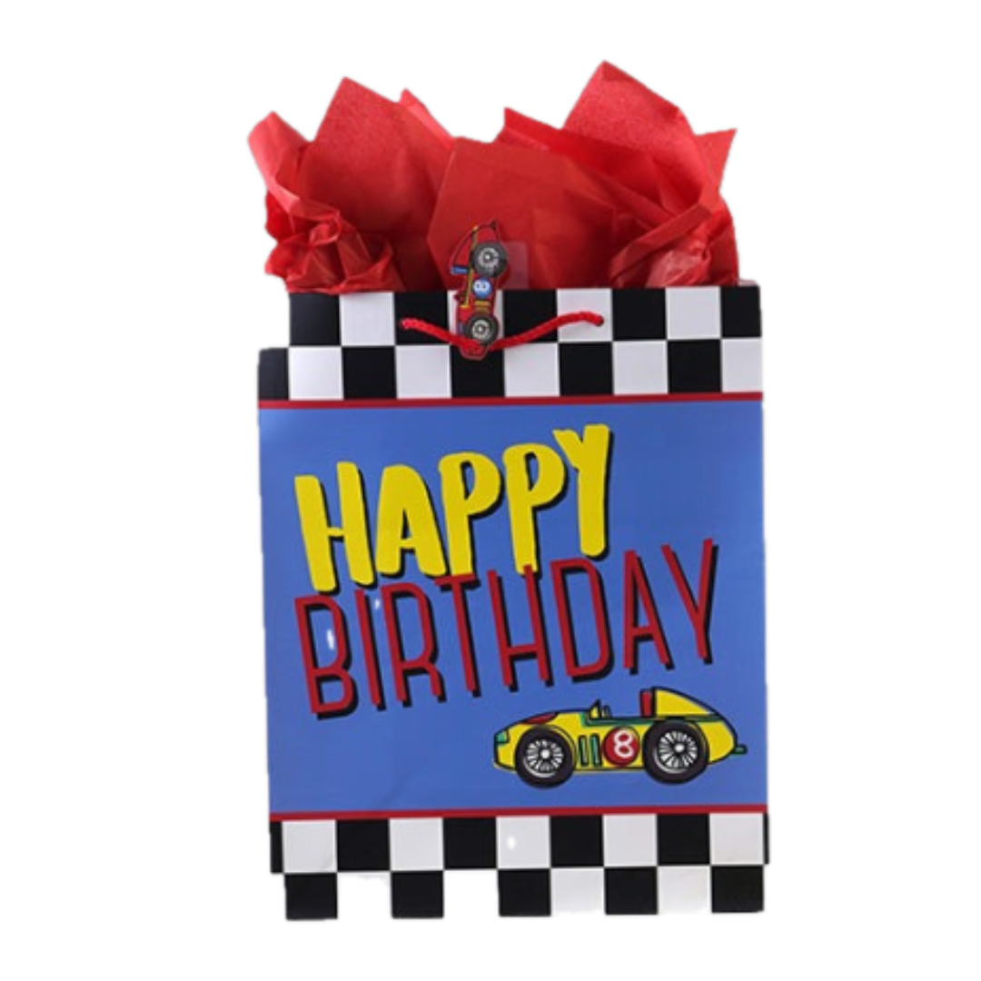 Transportation Gift Bags | 4 Designs