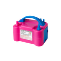 Pink and blue electric balloon pump for celebrations from Parte Haus party supply store in Bethesda Maryland