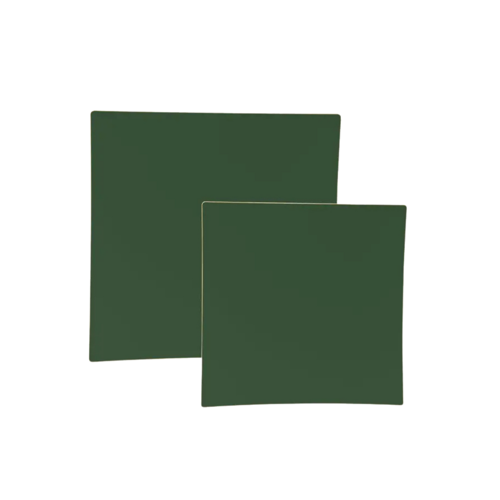 Green napkin simple square shape for birthday from Parte Haus party supply store in Bethesda Maryland