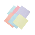 Pastel color napkins square shaped for birthday celebration from Parte Haus party supply store in Bethesda Maryland