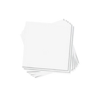 White paper napkins stacked for birthday event from Parte Haus party supply store in Bethesda Maryland
