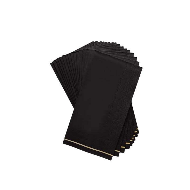 Gold Stripe Guest Napkins - 3 Colors
