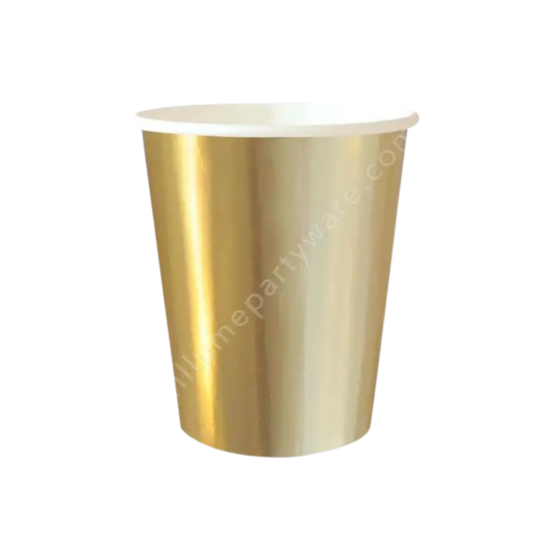 Gold Foil Cups
