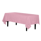Pink table cover rectangular design baby shower from Parte Haus party supply store in Bethesda Maryland