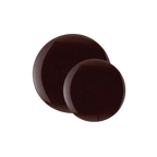 Black round plate set with glossy finish classic tableware from Parte Haus party supply store in Bethesda Maryland