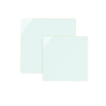 White square plates modern party decor from Parte Haus party supply store in Bethesda Maryland