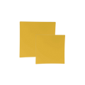 Yellow square plates modern tabletop from Parte Haus party supply store in Bethesda Maryland