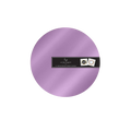 Purple round charger plate with mirror finish for elegant celebration from Parte Haus party supply store in Bethesda MD