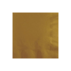 gold napkin square plain table decor for birthday from Parte Haus party supply store in Bethesda MD