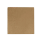 Brown napkin plain square table decor for birthday from Parte Haus party supply store in Bethesda MD