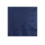 Navy blue napkin solid color for birthday or celebration from Parte Haus party supply store in Bethesda MD