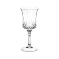 Clear crystal wine glass elegant drinkware for celebrations from Parte Haus party supply store in Bethesda MD.