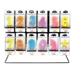 Colorful glitter number candles for birthday celebrations display from Parte Haus party supply store in Bethesda Maryland