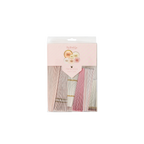 Rose gold princess party fans set in pastel and gold from Parte Haus party supply store in Bethesda Maryland