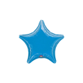 Royal blue star foil balloon with shiny surface for birthday events from Parte Haus party supply store in Bethesda MD.
