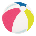 Pink yellow blue beach ball napkin pool party theme from Parte Haus party supply store in Bethesda MD