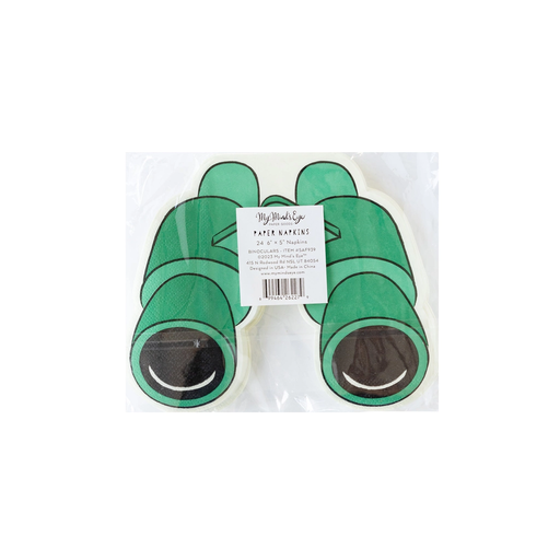 Green Binocular Dinner Napkins