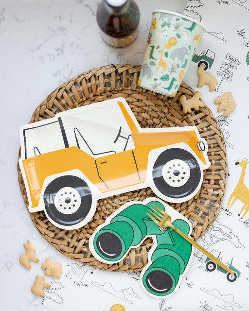 Green Binocular Dinner Napkins