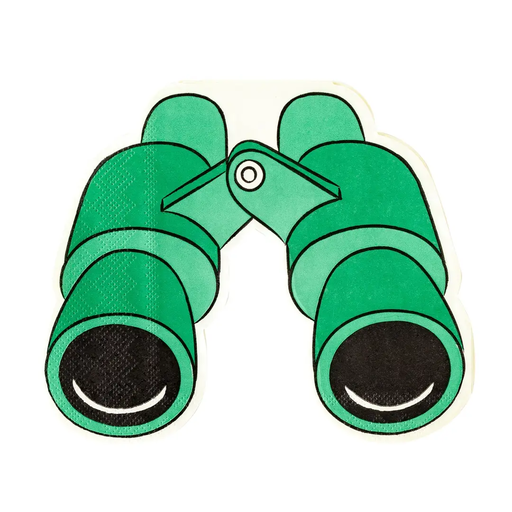 Green Binocular Dinner Napkins