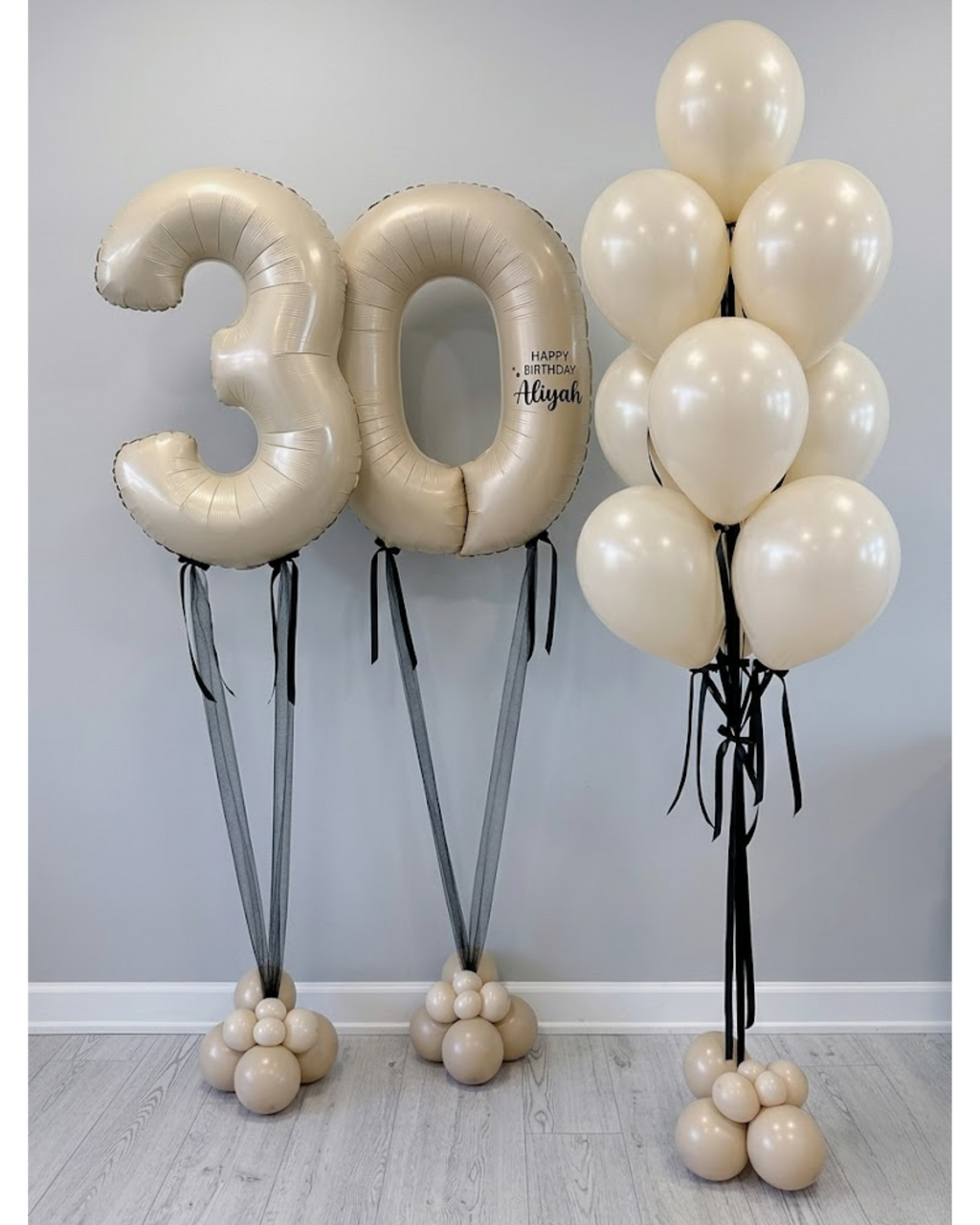 Satin Nude Balloon Bundle