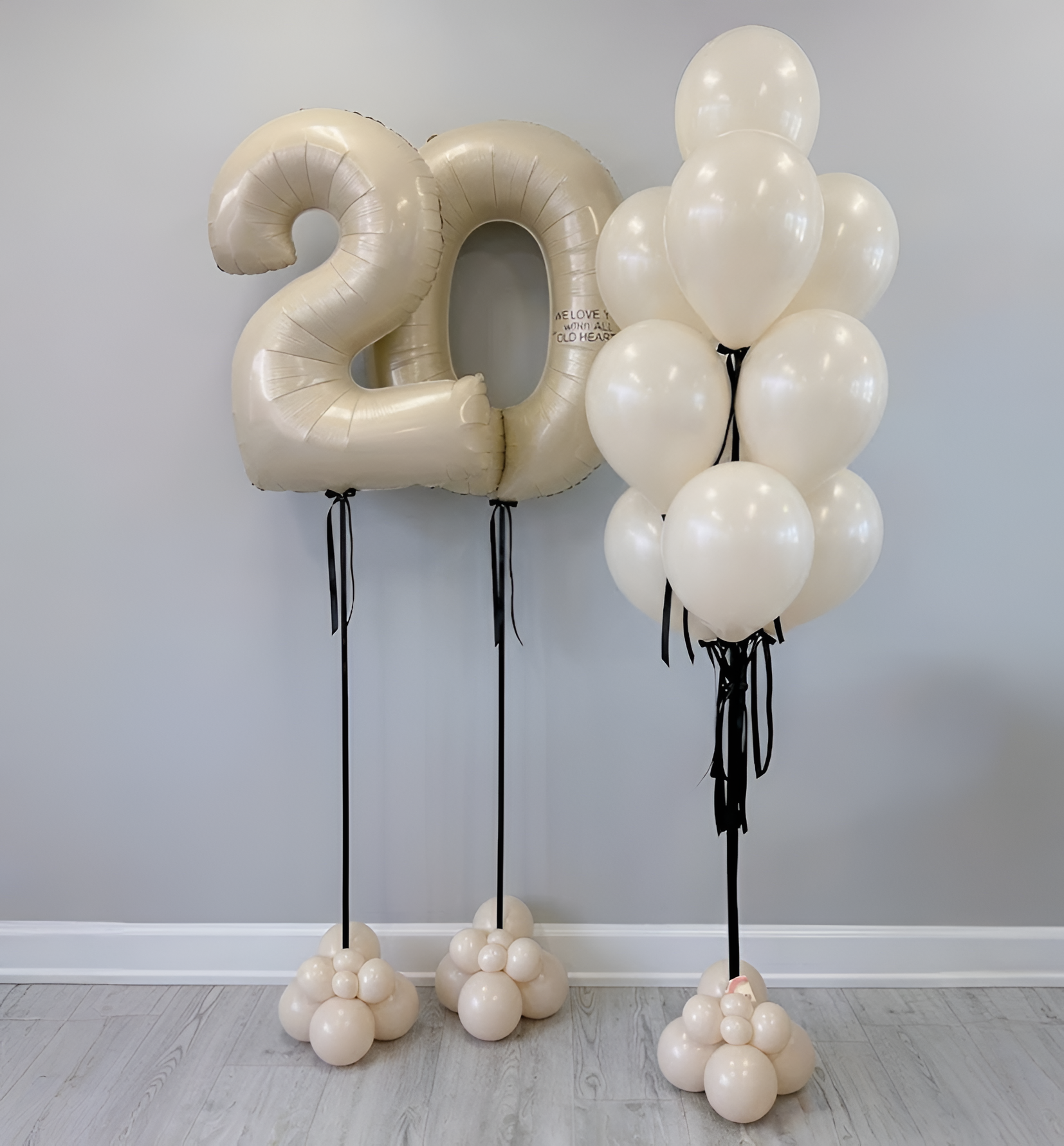 Satin Nude Balloon Bundle