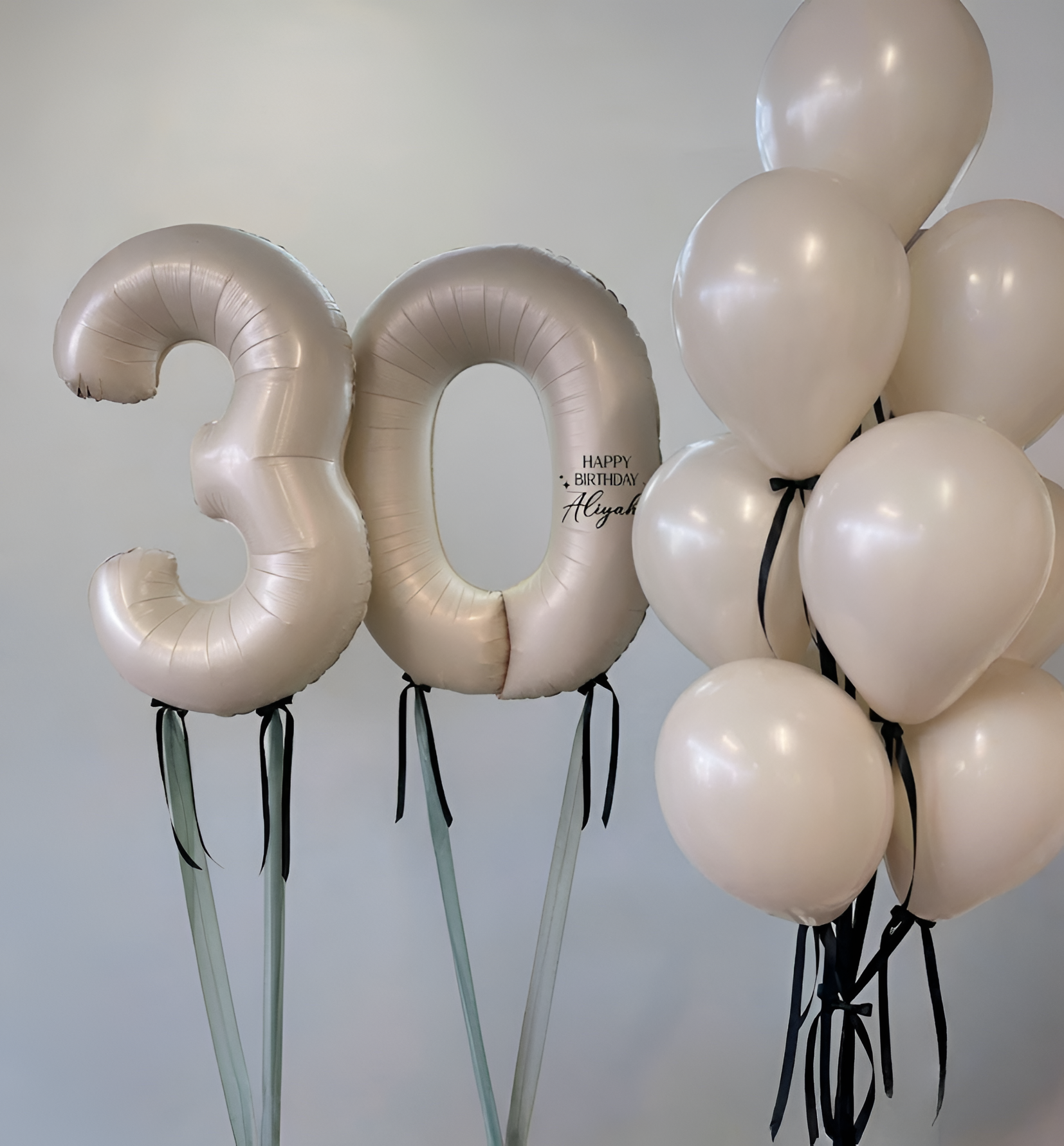 Satin Nude Balloon Bundle